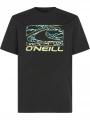 O'Neill Jack O'Neill Wave T-Shirt férfi rövid ujjú póló fekete színben 1