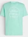 O'Neill O'Neill Beach Front Print T-Shirt férfi rövid ujjú póló világoskék színben 1