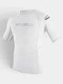 O'Neill Basic Skins S/S Rash Guard férfi rövid ujjú lycra fehér színben 1