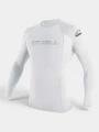 O'Neill Basic Skins L/S Rash Guard férfi hosszú ujjú lycra fehér színben 1