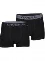 O'Neill Men boxer O'Neill plain 2-pack férfi alsónadrág fekete színben 1