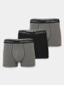 O'Neill O'Neill Men Boxershorts Uni 3-Pack férfi alsónadrág szürke színben 1