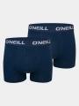 O'Neill Men boxer O'Neill plain 2-pack férfi alsónadrág sötétkék színben 1