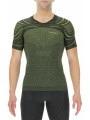 UYN Man Running Coolboost Shirt SH_SL férfi rövid ujjú sport póló oliva színben 1