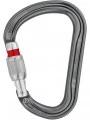 Petzl WILLIAM SCREW-LOCK karabiner szürke színben 1