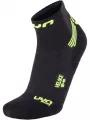 UYN Man Run Veloce Socks férfi sportzokni fekete színben 1