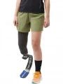 Salomon Cross 5'' Short W női sport rövidnadrág zöld színben 1