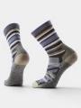 Smartwool Hike Light Cushion Panorama Crew Socks túrazokni multikolor színben 1