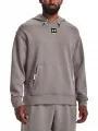Under Armour Ua Summit Knit Hoodie férfi kapucnis pulóver szürke színben 1