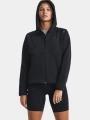 Under Armour Unstoppable Fleece FZ női kapucnis pulóver fekete színben 1
