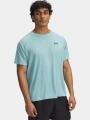 Under Armour UA Tech Textured SS férfi rövid ujjú sport póló kék színben 1