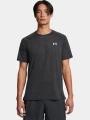 Under Armour Ua Trail Run Shortsleeve férfi rövid ujjú sport póló szürke színben 1