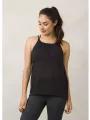Prana Mika Strappy Top női ujjatlan sport póló fekete színben 1